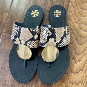 Tory Burch Sandal, Size 8, Desert Roccia